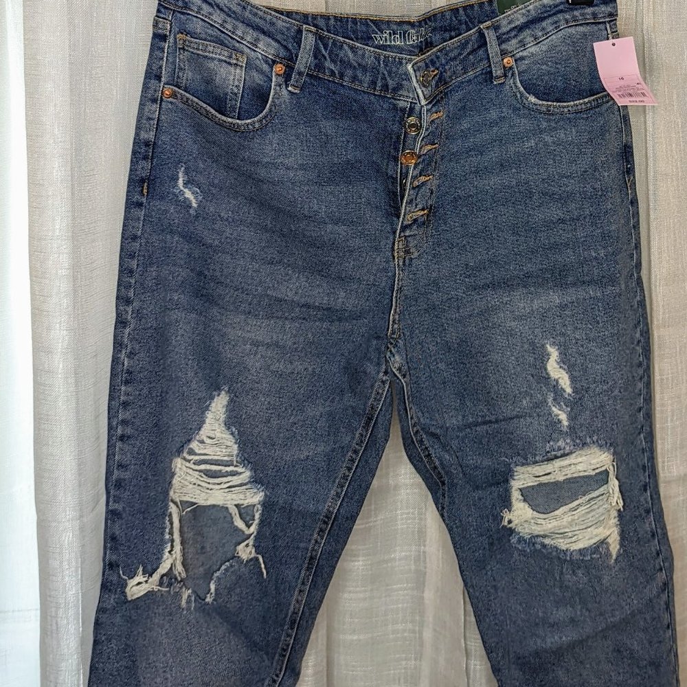 Wild Fable Women's High Rise Ankle Jeans, 16, NWT
